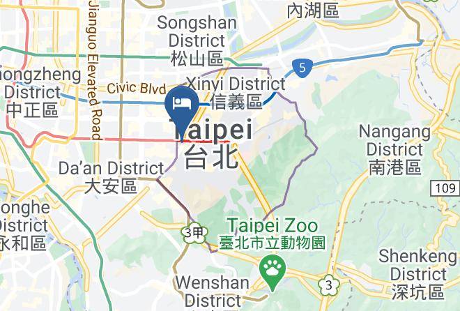 Xinyi District - Members Hotel At Taipei 101 Maps