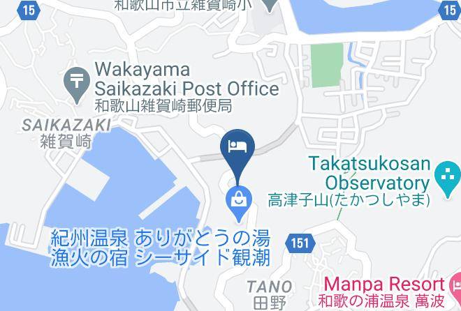 Wakayama City - Membership System Hotel Gran Resort Wakanoura Maps