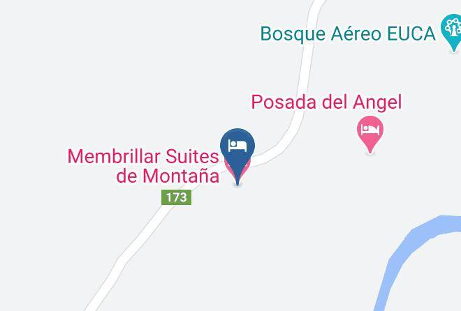 San Rafael - Membrillar Suites De Montana Maps