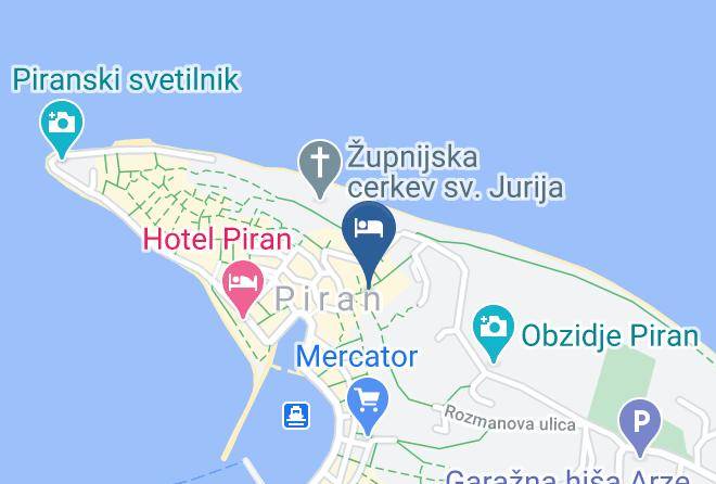 Piran - Memento B&b Maps
