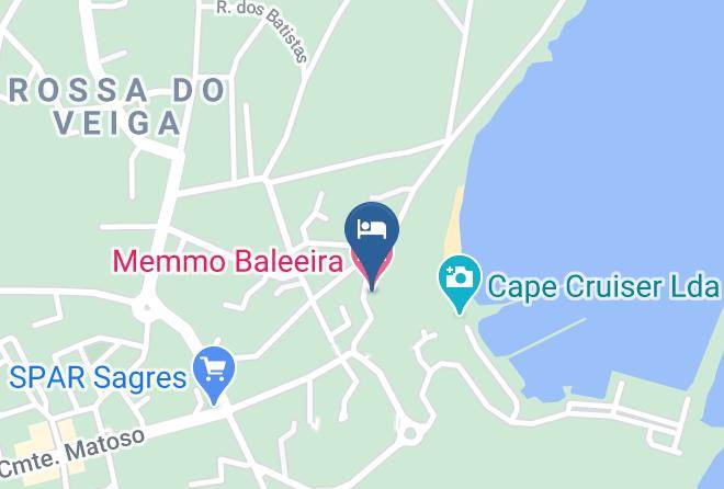 Vila Do Bispo - Memmo Baleeira Maps