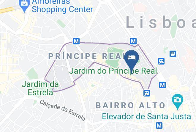 Lisbon - Memmo Principe Real Maps