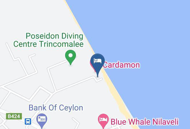 Trincomalee - Memo's Beach Maps