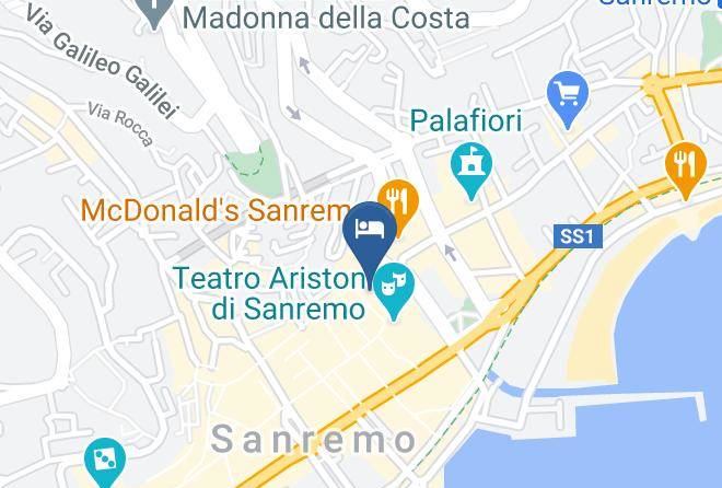 Imperia - Memole Inn Sanremo Maps