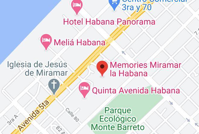 Playa - Memories Miramar La Habana Maps