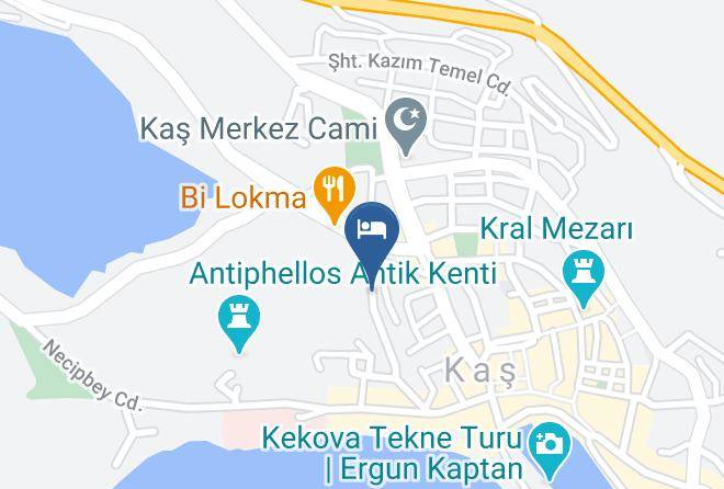 Kas - Ani Pansiyon Maps