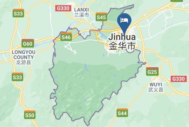 Jinhua - Memory Hotel Maps