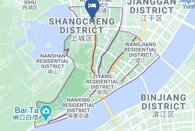 Hangzhou - Memory Travel Hotel Maps