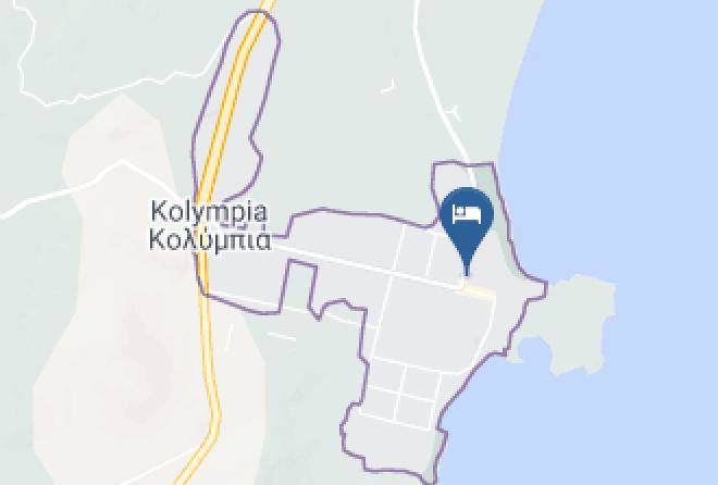 Dodecanese - Memphis Beach Hotel Maps
