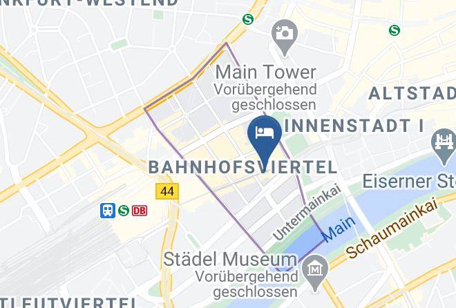 Frankfurt Am Main - Memphis Hotel Maps