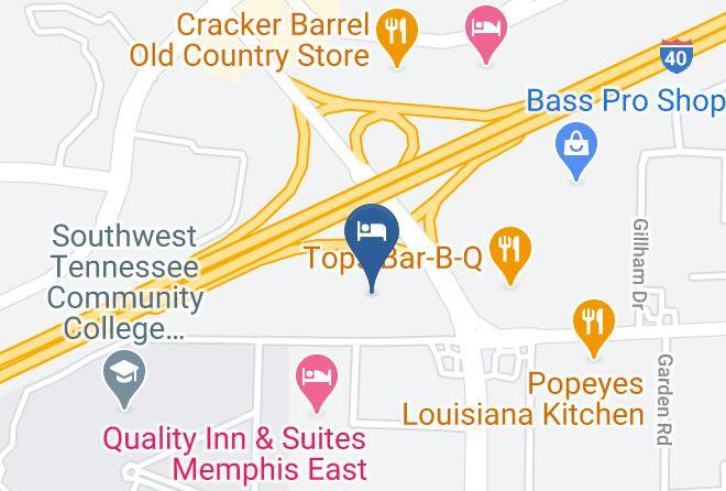 Memphis Inn Map