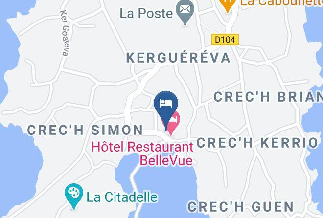 Cotes D Armor - Men Joliguet Chambres D'hotes Maps