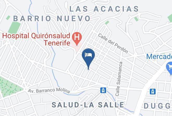 Santa Cruz De Tenerife - Canary Lofts Maps