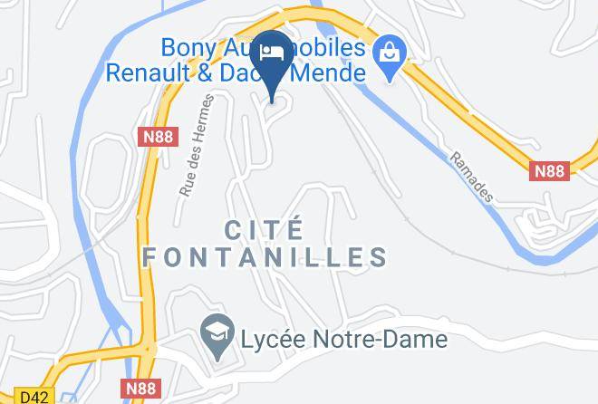 Lozere - Mende En Bleu Maps