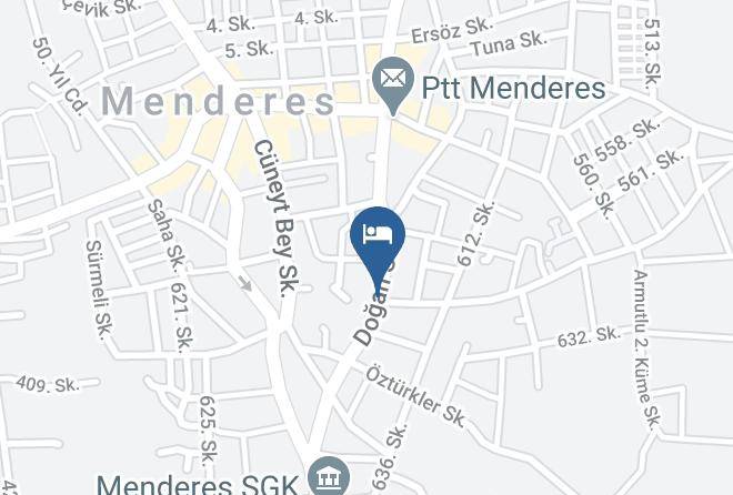 Menderes - Menderes Butik Otel Maps