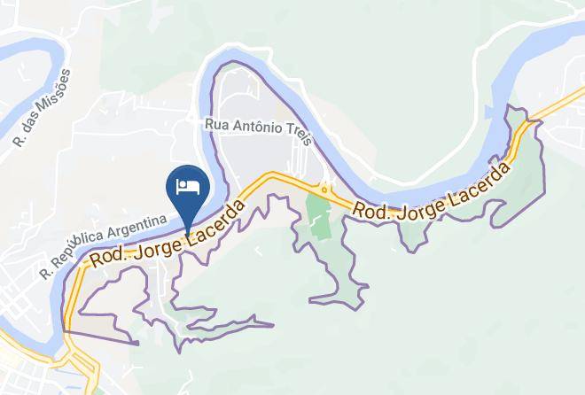 Blumenau - Mendes Hotel Maps