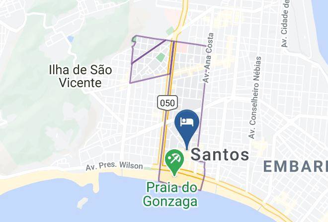 Santos - Mendes Panorama Maps