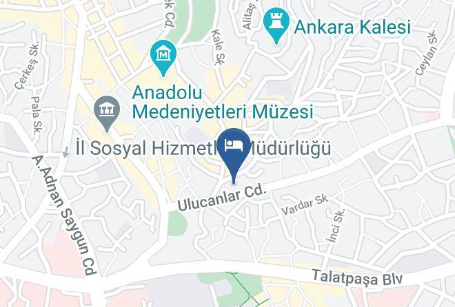 Altindag - Menekse Otel Maps