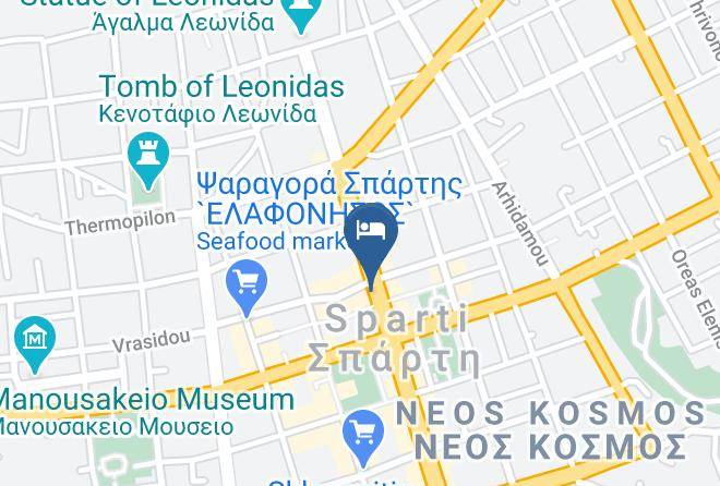 Lakonia - Menelaion Maps