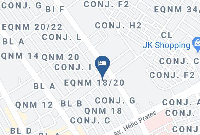 Brasilia - Menfis Hotel Maps