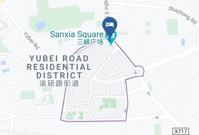 Shapingba District - Meng Chi Hotel Maps
