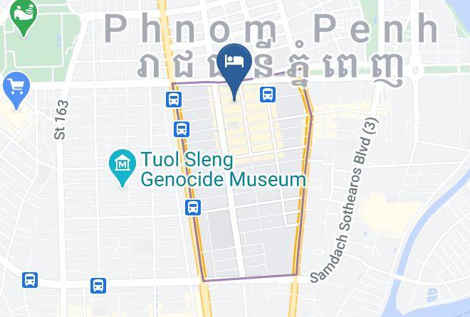 Chamkar Mon - Baitong Hotel & Resort Phnom Penh Maps
