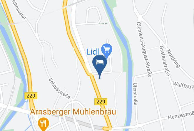 Hochsauerlandkreis - Hotel & Restaurant Menge Maps