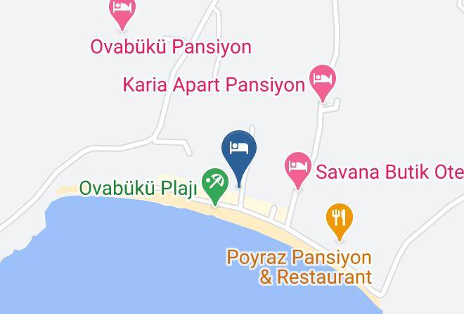 Mugla - Mengen Konaklari Maps