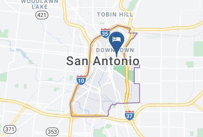 Bexar - Menger Hotel Maps