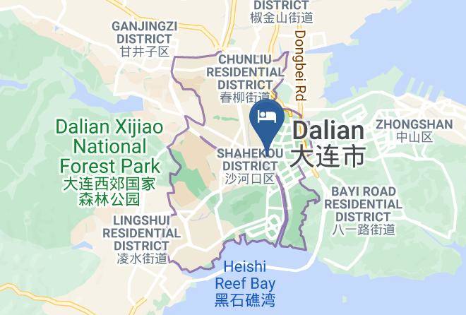 Dalian - Menglou Hotel Maps