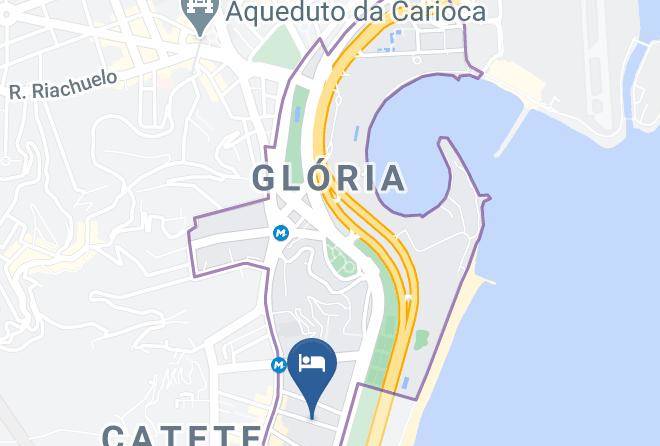 Rio De Janeiro Flamengo - Mengo Palace Hotel Maps