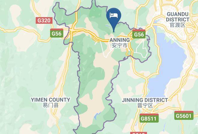 Kunming - Mengshiyuan Hot Spring Resort Maps
