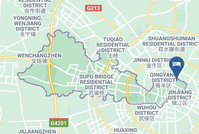 Chengdu - Mengzhige Hotel Maps