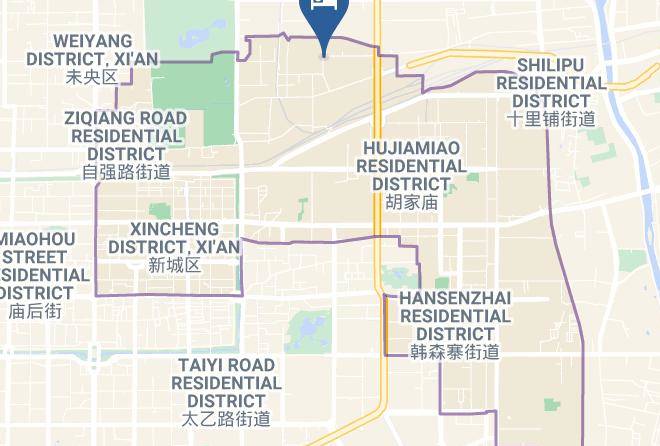 Xi An - Mengzhitang Hotel Maps