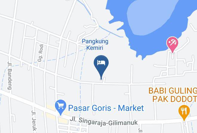 Buleleng Regency - Menjangan Bali Homestay Maps