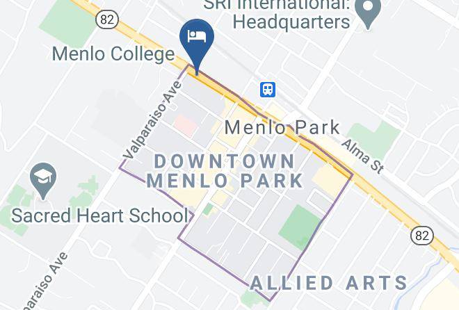San Mateo - Menlo Park Inn Maps