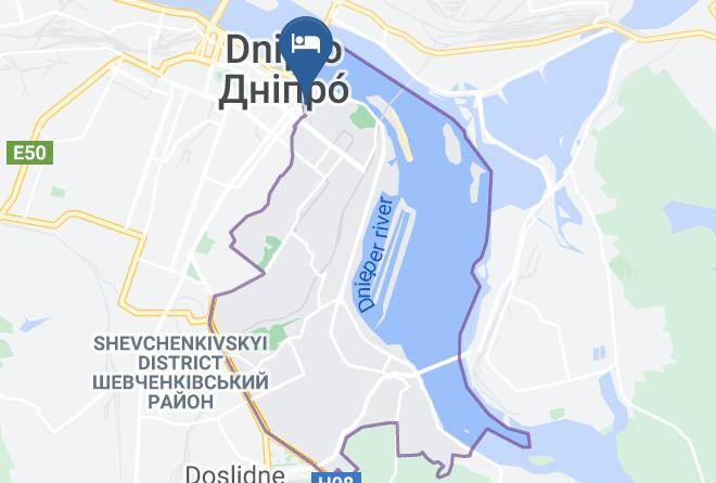 Dnipro - Menorah Hotel Maps