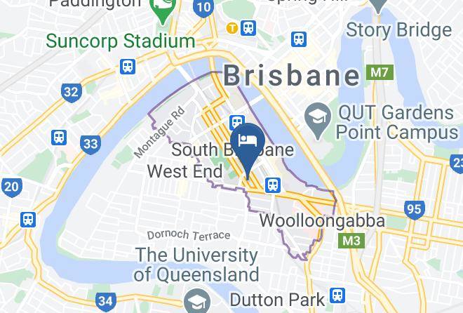 Brisbane - Menso At Southbank Maps