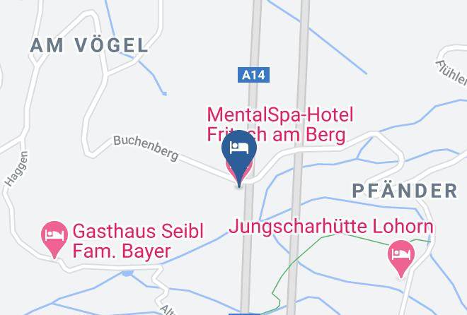 Bregenz - Mentalspa Hotel Fritsch Am Berg Maps