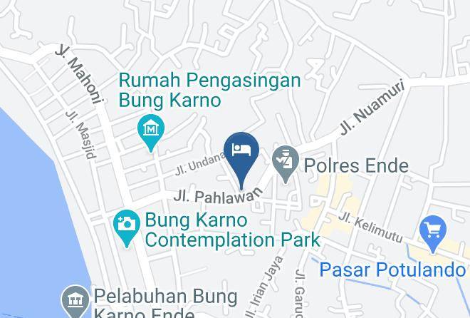 Ende Regency - Mentari Hotel Dan Resto Maps