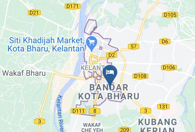 Kota Bharu - Mentary Stay Maps