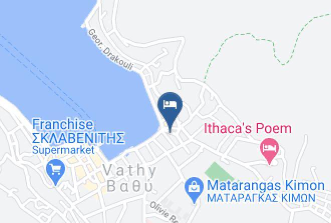 Ithaki - Mentor Hotel Maps