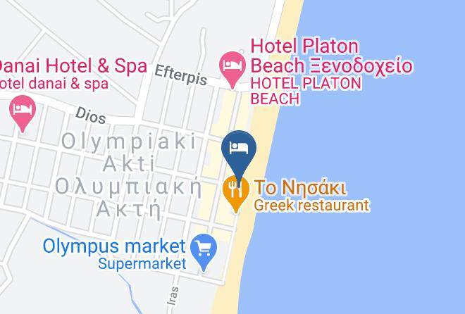 Pieria - Mentor Mesogeios Hotel Maps