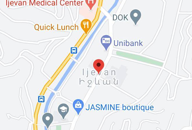 Ijevan - Menua Resort Maps