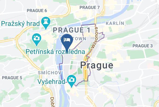 Prague - Menza Arnost Of Pardubice Maps