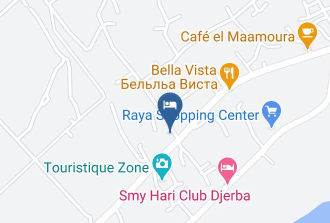 Djerba - Menzel Caja Maps