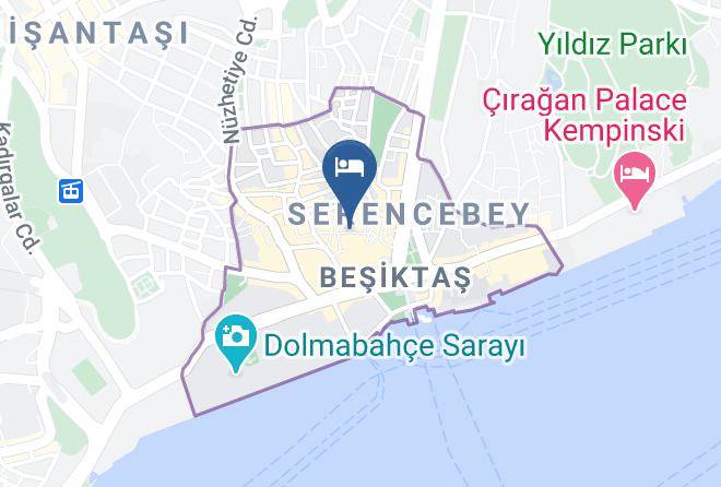 Besiktas - Mephisto Kitabevi & Cafe Besiktas Maps