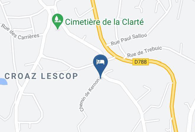 Cotes D Armor - Mer Et Landes Chambres D'hotes A Perros Guirec Maps