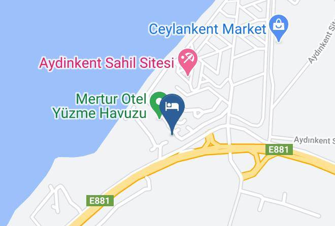 Ciftlikkoy - Mer Tur Hotel Maps