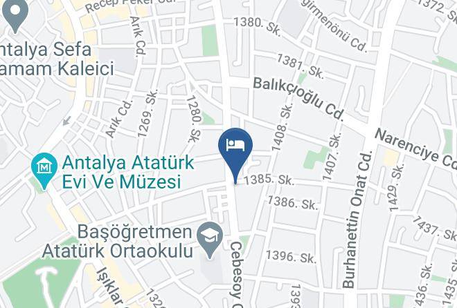 Muratpasa - Mera Park Otel Maps